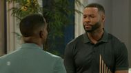 Beyond the Gates: Ted and his colleague Carlton | Image: CBS